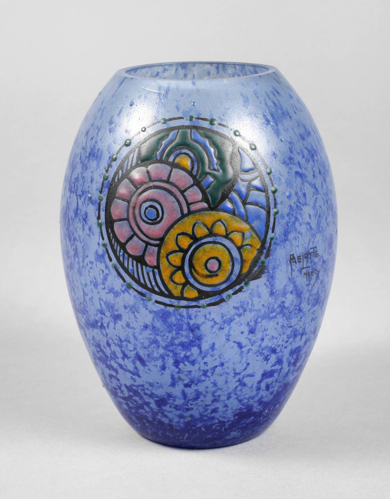André Delatte Vase Art déco
