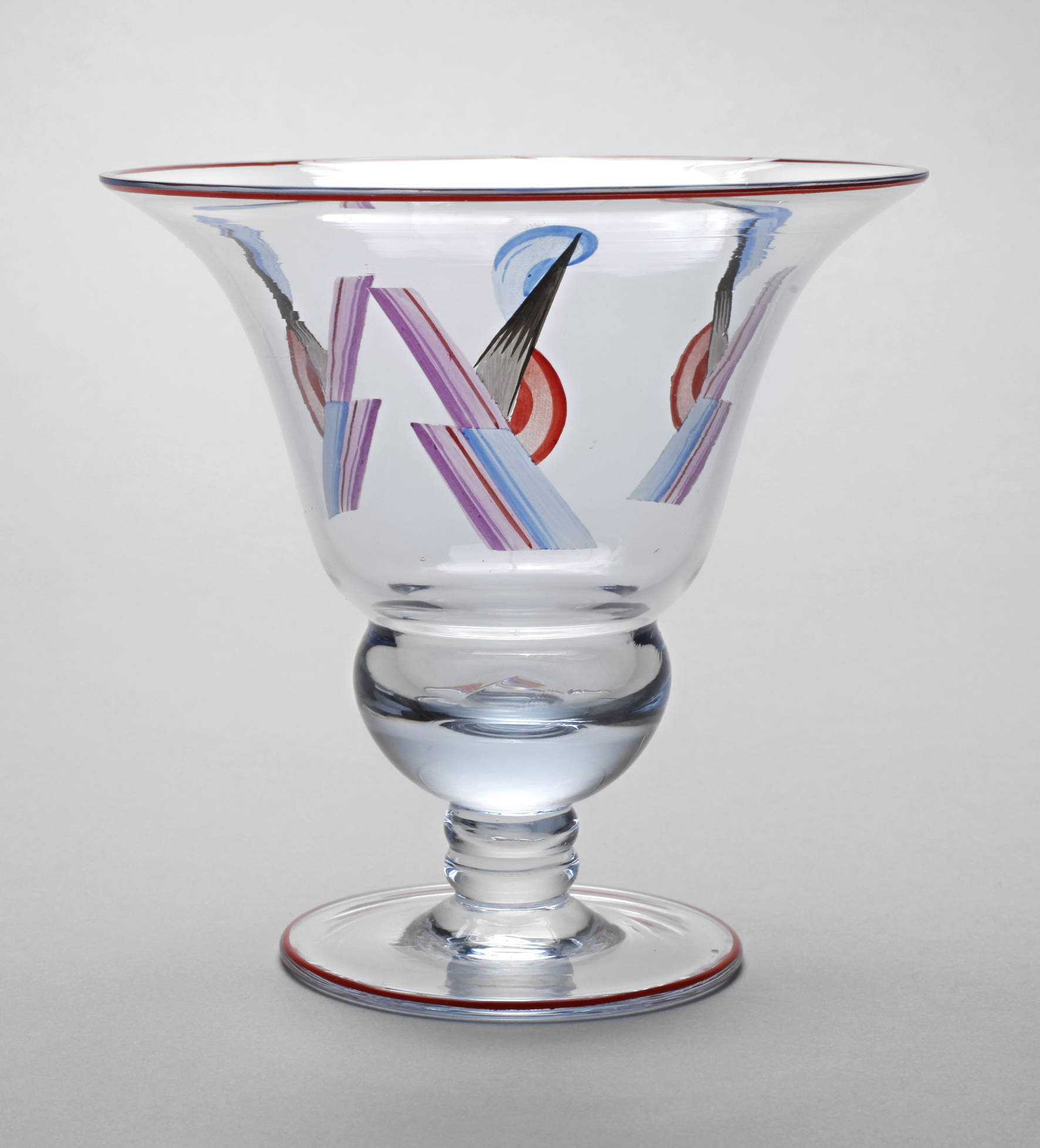 Art déco-Fußschale