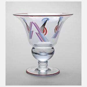 Art déco-Fußschale