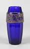 Moser Karlsbad Vase mit Ätzbordüre
