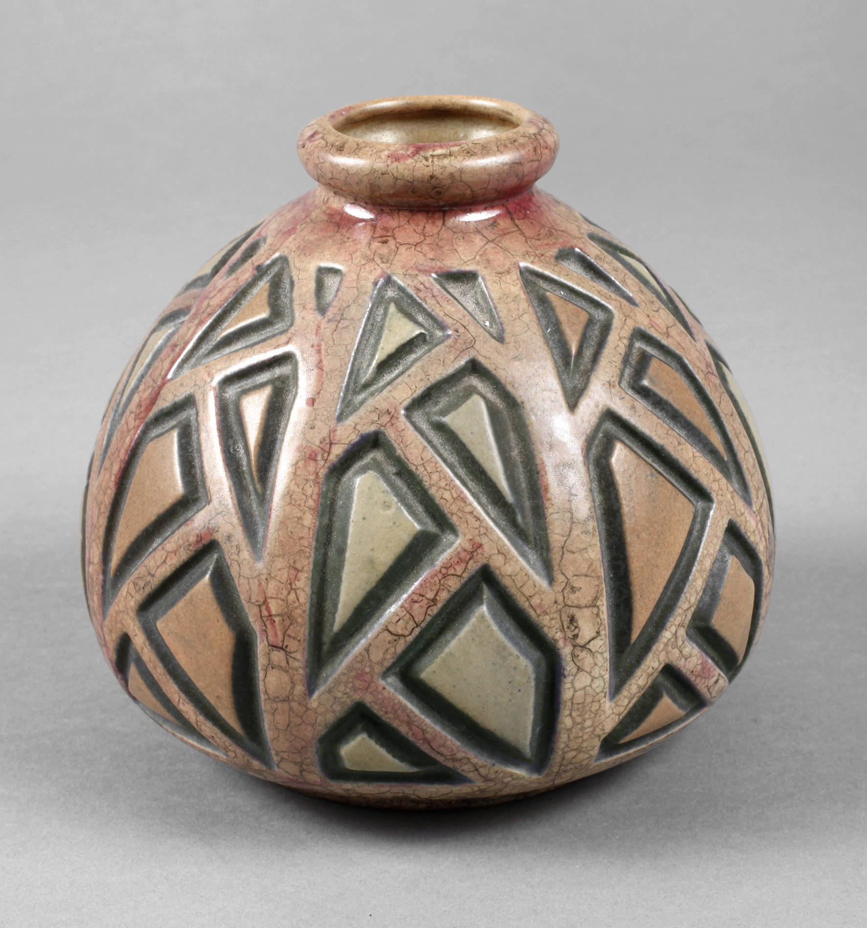 Frankreich Vase Mougin Nancy