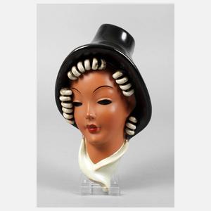 Goldscheider Wien Wandmaske