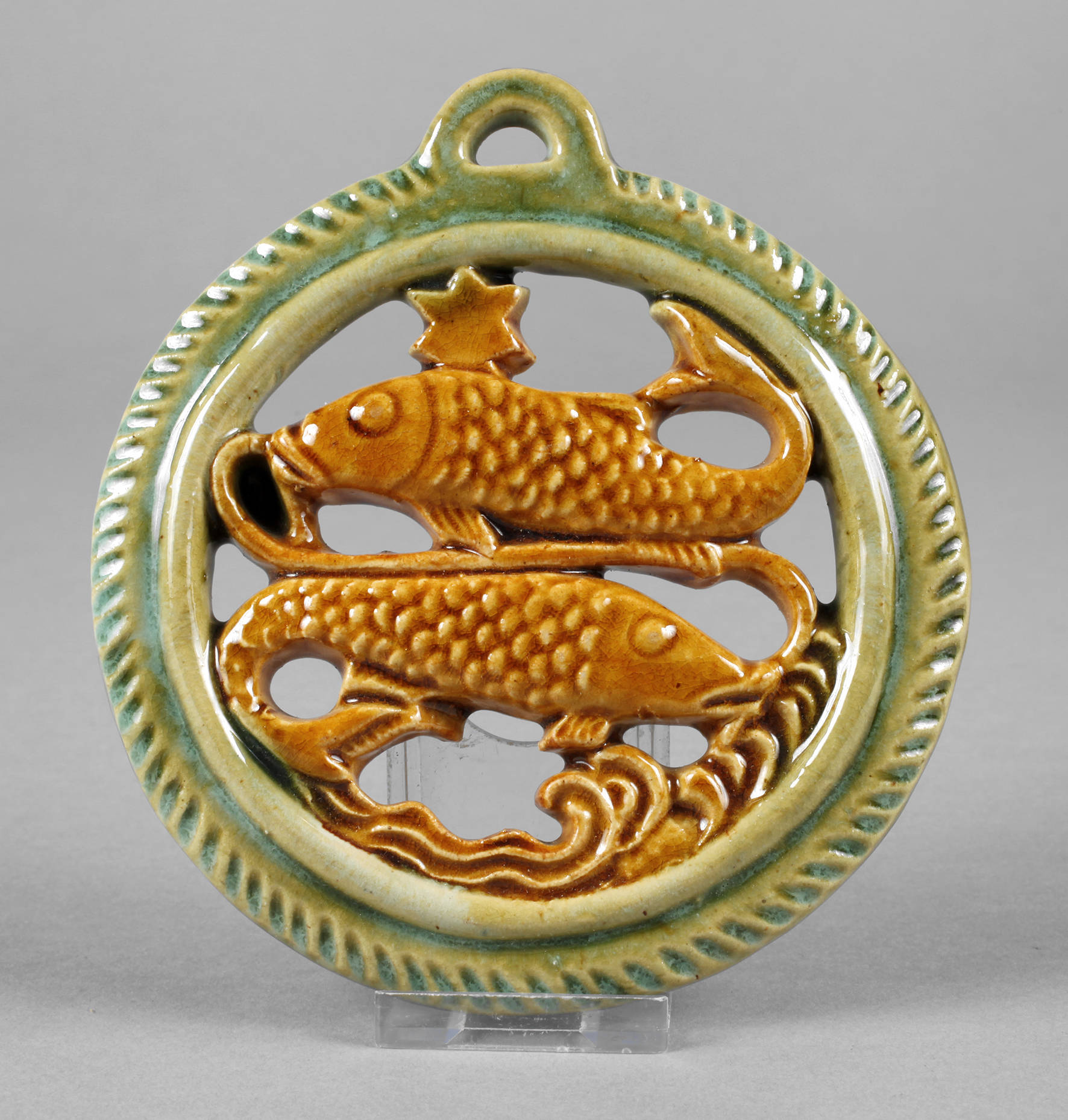 Kurt Feuerriegel Sternzeichen Relief Fische
