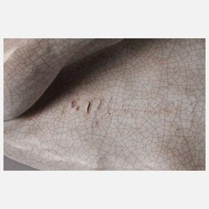 Peter Scharwitz sitzender weiblicher Akt