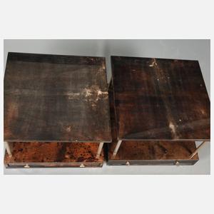 Zwei Couchtische Aldo Tura