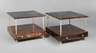 Zwei Couchtische Aldo Tura