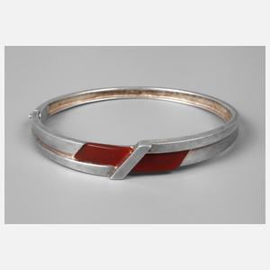 Designarmreif Karneol