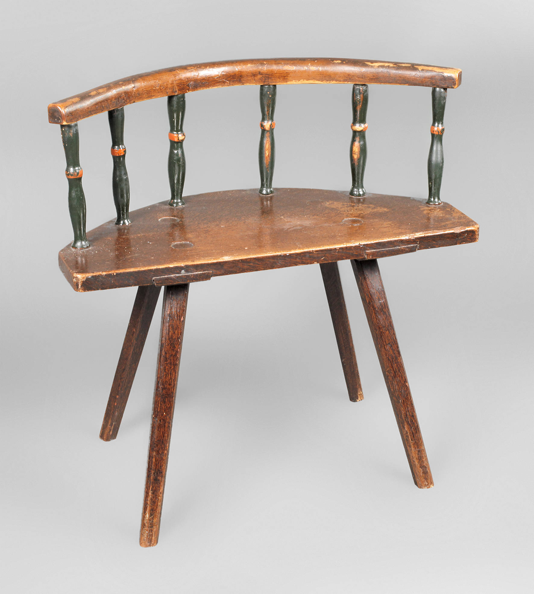 Bäuerlicher Spinnstuhl