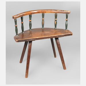 Bäuerlicher Spinnstuhl