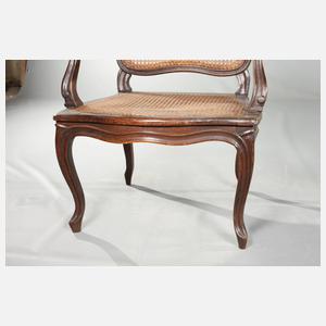 Zwei barocke Armlehnsessel