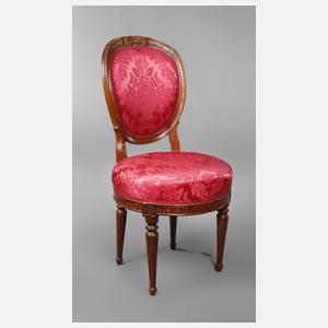 Stuhl aus einer Prager Villa