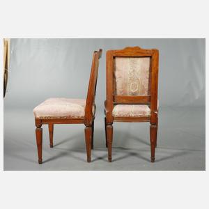 Paar Stühle aus einer Prager Villa