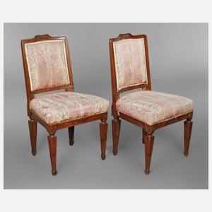 Paar Stühle aus einer Prager Villa