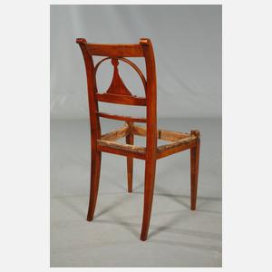 Paar klassizistische Stühle