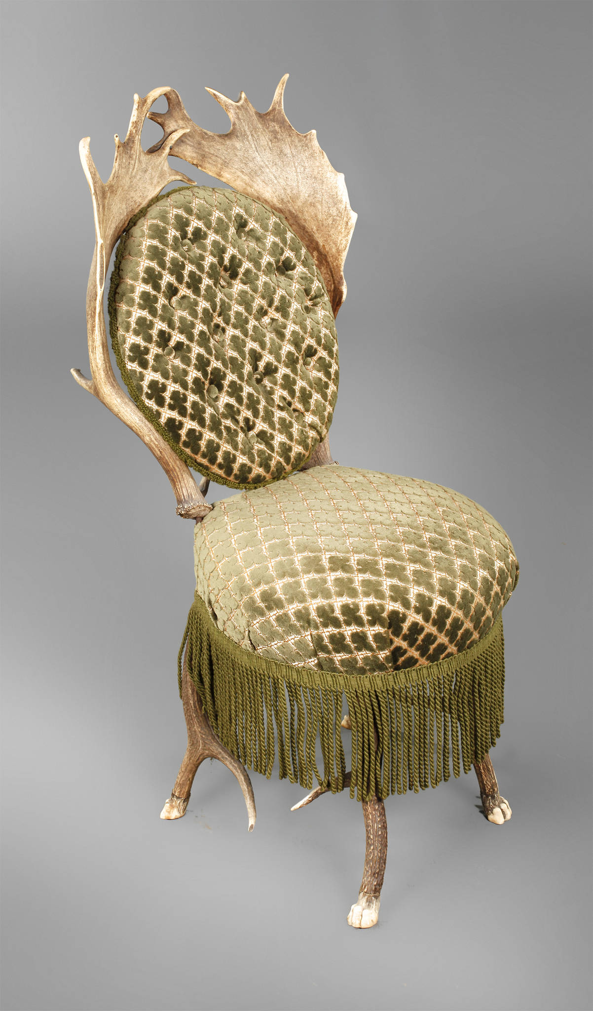 Seltener Geweihstuhl