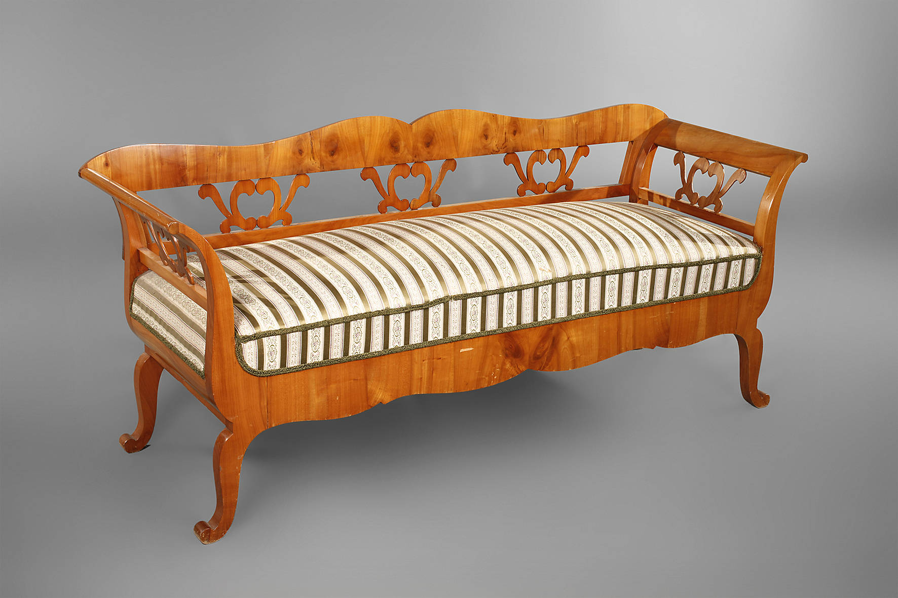 Biedermeiersofa Kirschbaum