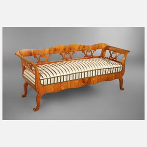 Biedermeiersofa Kirschbaum