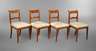Vier Biedermeierstühle