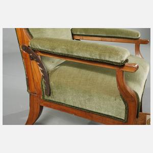 Ohrenbackensessel Kirschbaum