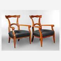 Paar Biedermeiersessel111