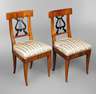 Paar Biedermeierstühle