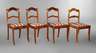 Vier Biedermeierstühle