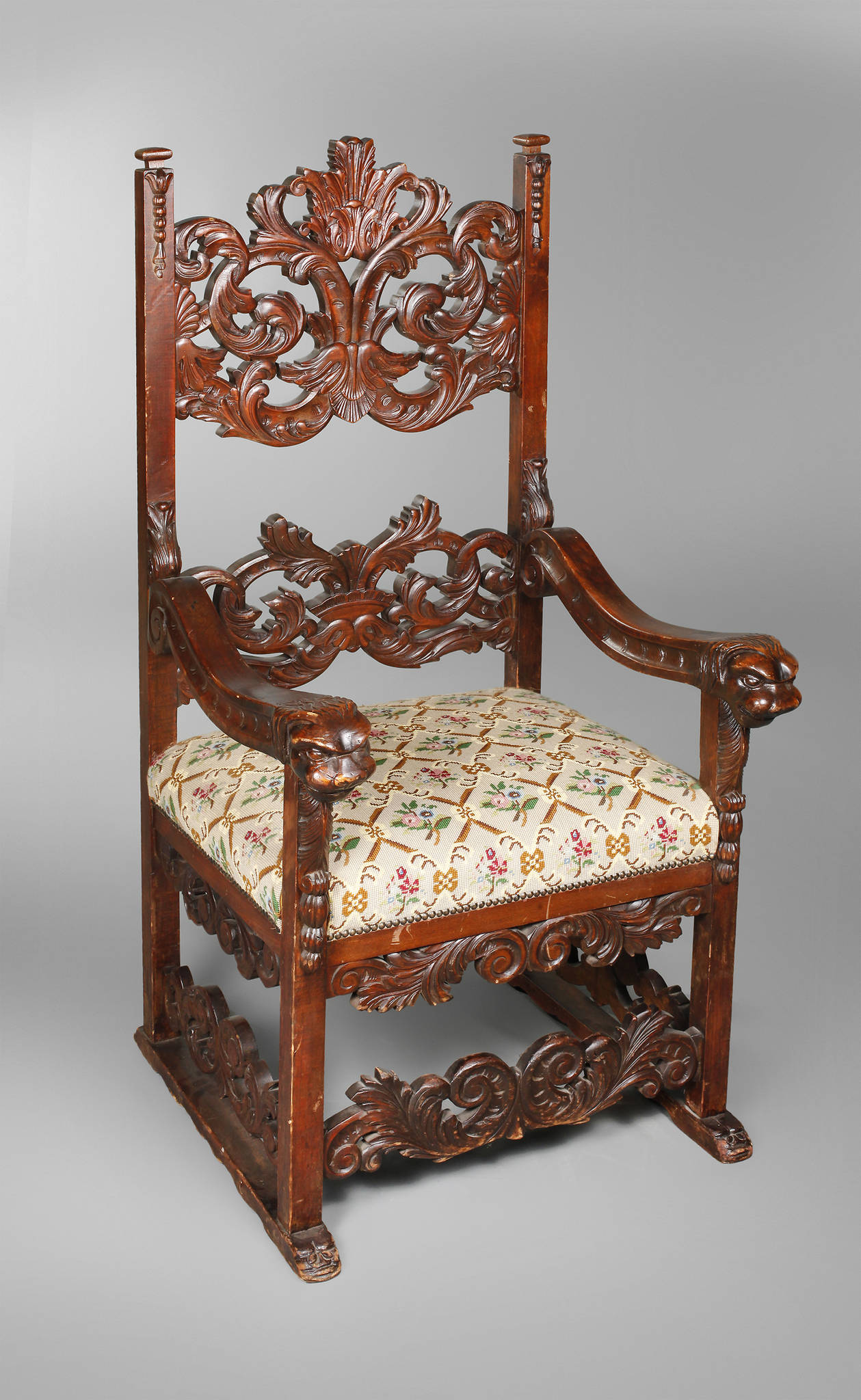 Großer Sessel Neobarock