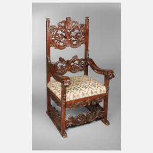 Großer Sessel Neobarock