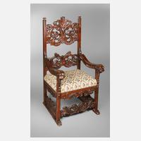 Großer Sessel Neobarock111