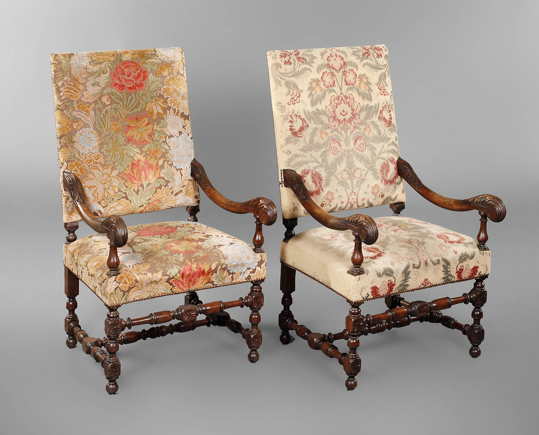 Paar Armlehnsessel Historismus