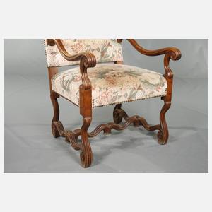 Sessel im Barockstil