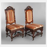 Zwei Stühle Neorenaissance111