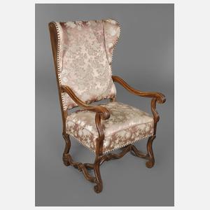 Barocker Ohrensessel