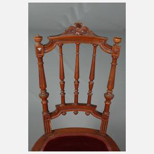 Paar Salonstühle Historismus