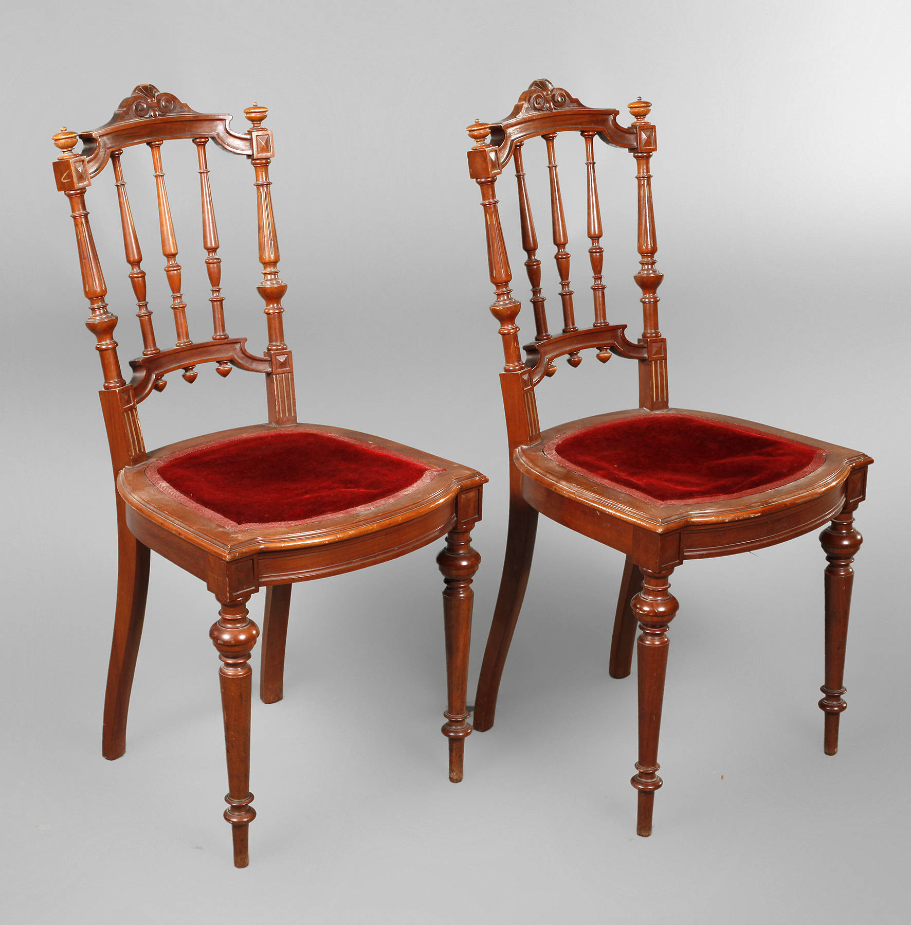 Paar Salonstühle Historismus