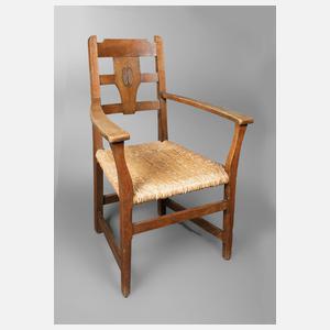 Armlehnstuhl Jugendstil