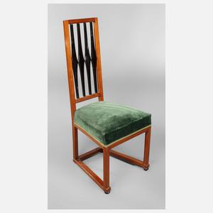 Hochlehnstuhl Jugendstil