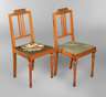 Paar Jugendstilstühle