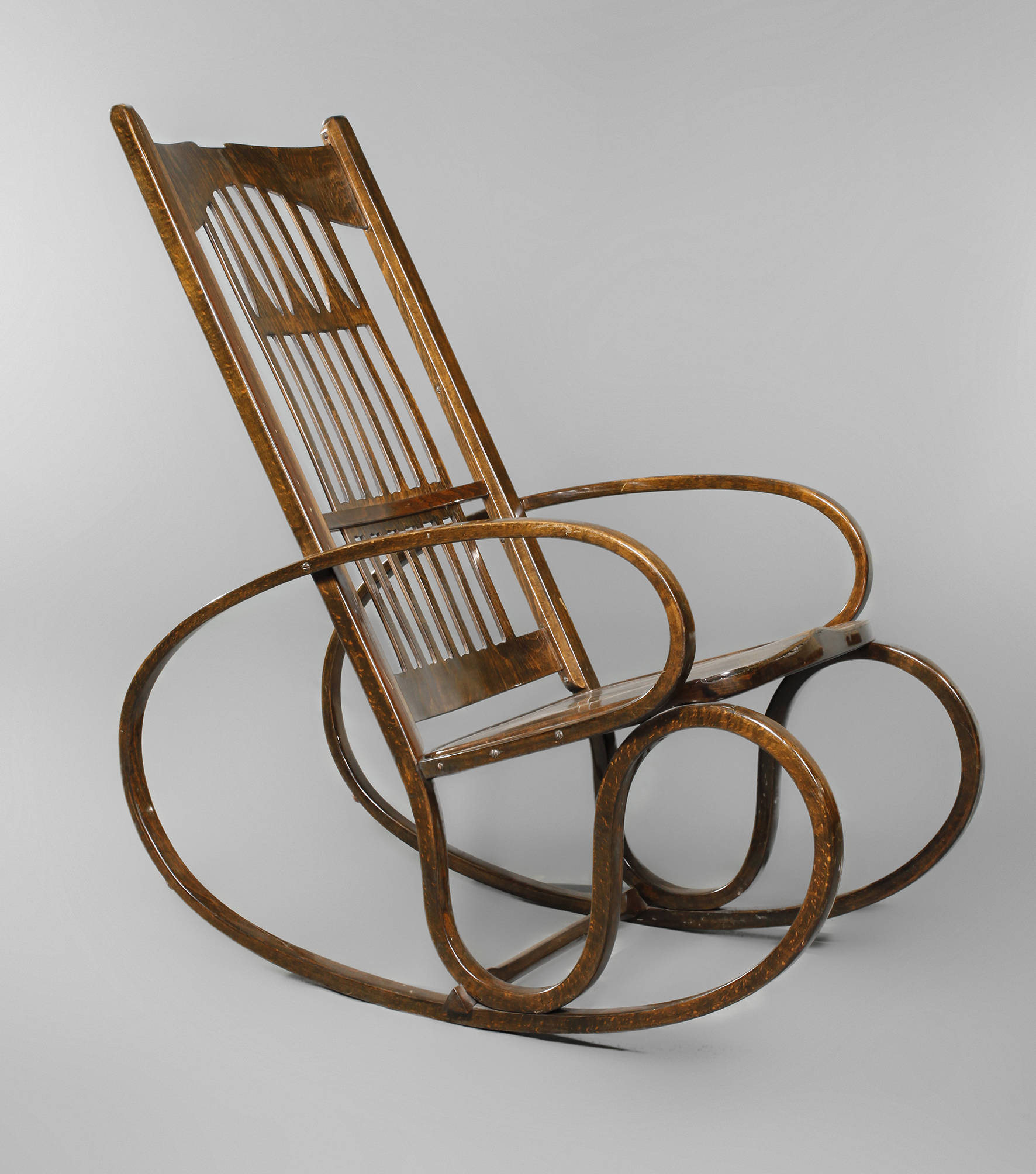 Schaukelstuhl Gustav Siegel attr.