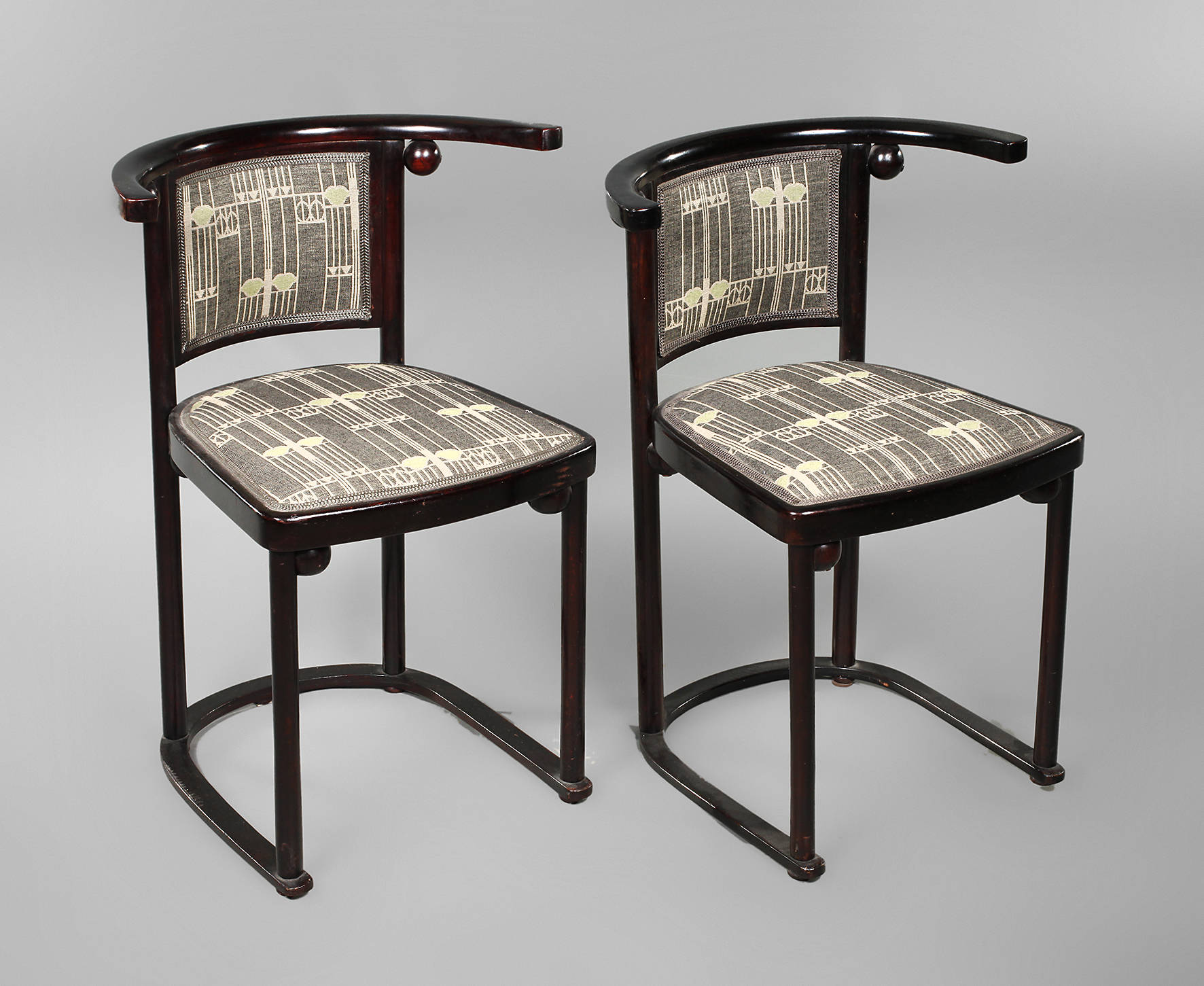 Paar Stühle Josef Hoffmann