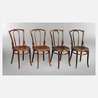 Vier Kaffeehausstühle111