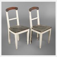 Paar Küchenstühle Jugendstil111