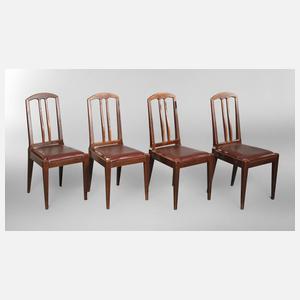 Vier Stühle Bruno Paul