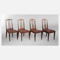 Vier Stühle Bruno Paul111