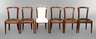 Sechs Art déco-Stühle