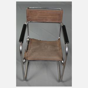 Freischwinger Stahlrohr