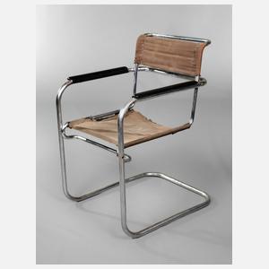 Freischwinger Stahlrohr