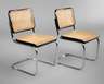 Zwei Stühle Marcel Breuer S 32