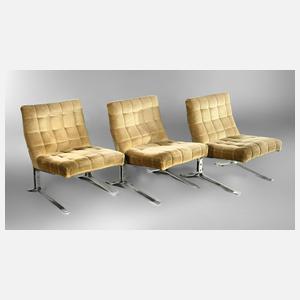 Drei Clubsessel DDR