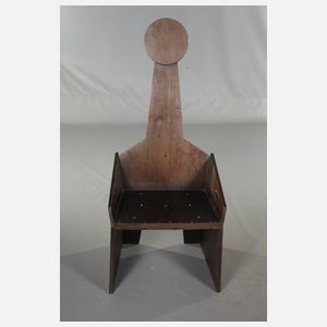 Paar Hochlehnstühle